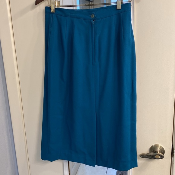 NEW Kasper Teal 2Piece Suit - Picture 10 of 13